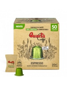 Cap Quarta Caffè 100% vegetarisch und kompostierbar (200 Cap)